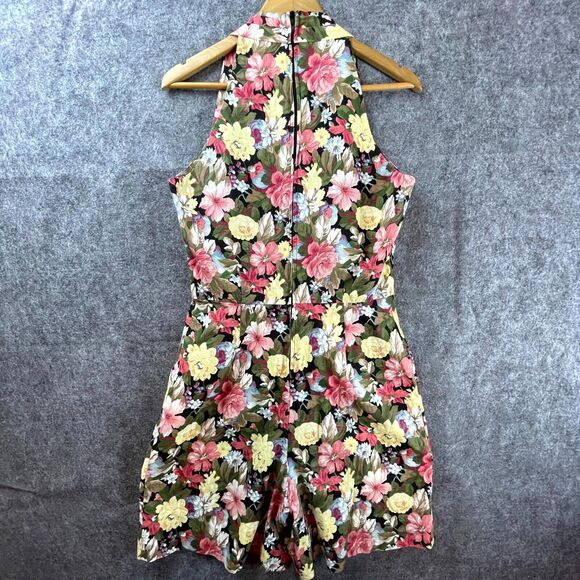 Vintage R J Stevens Romper 12 Dark Romantic 90s Y2K Cottagecore Playful Feminine - Picture 2 of 9